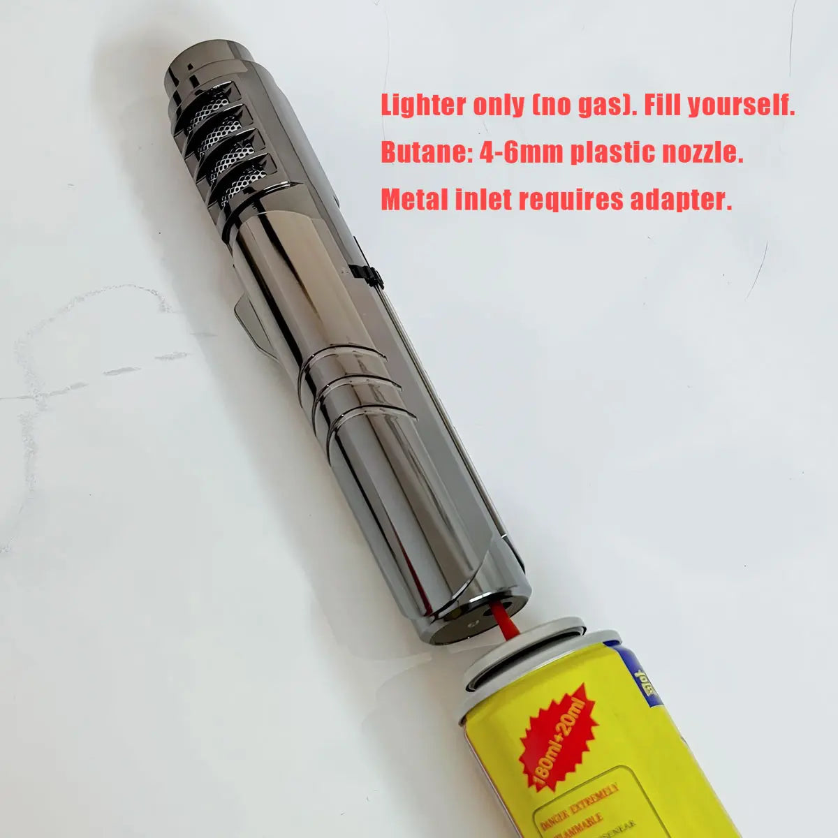 ❤️1800°C Windproof Butane Torch – Powerful Blue Flame