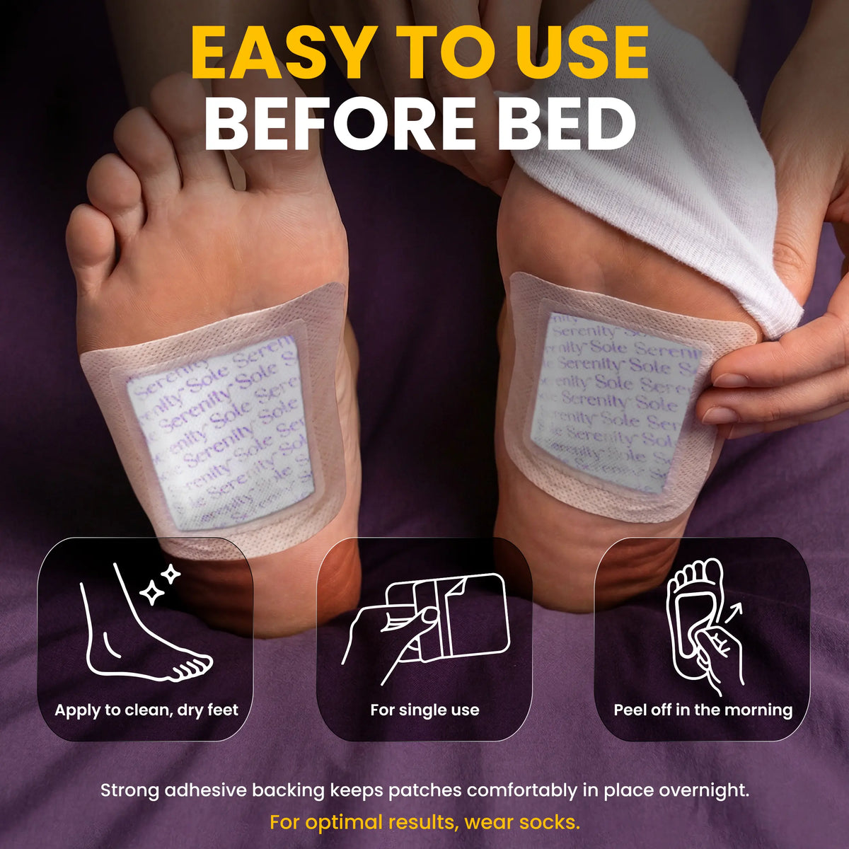 ❤️Good Night Foot Pads with Zeolite & Botanicals