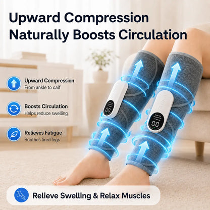 ❤️Heated Air Compression Leg Massager
