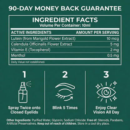 ⭐ Lutein Eye Spray – Daily Eye Nutrition in a Convenient Spray