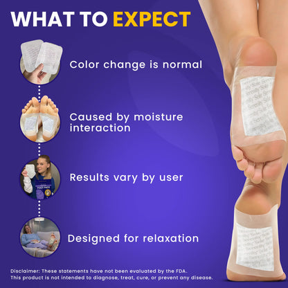 🎀Foot Pads – Overnight Self-Care Foot Patches with Zeolite & Botanical Ingredients