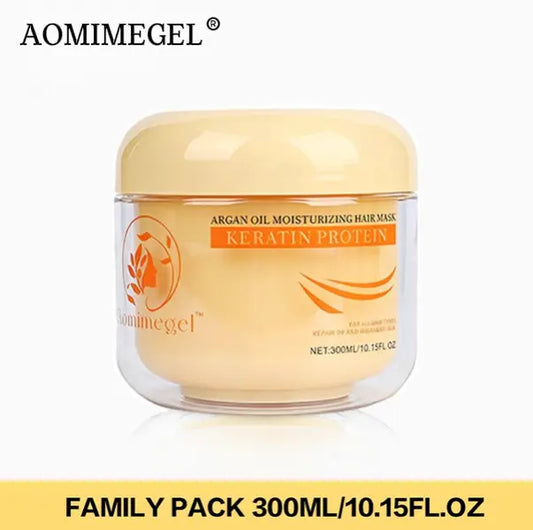 🎀Aomimegel Intensive Repair Hair Mask – Argan Oil & Keratin Protein