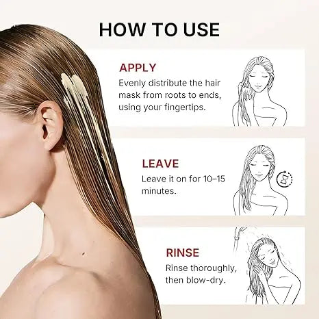 🎀Aomimegel Intensive Repair Hair Mask – Argan Oil & Keratin Protein