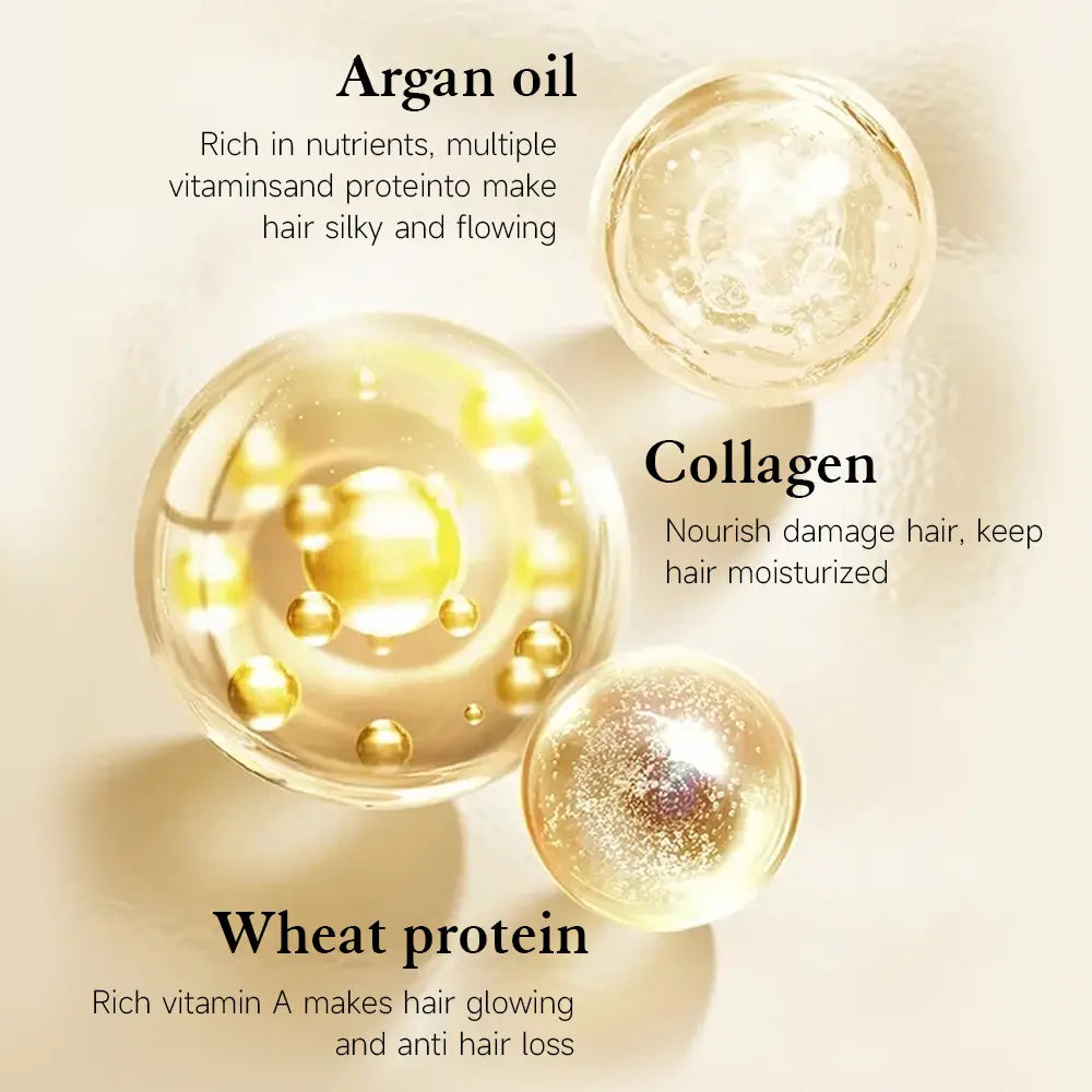 🎀Aomimegel Intensive Repair Hair Mask – Argan Oil & Keratin Protein