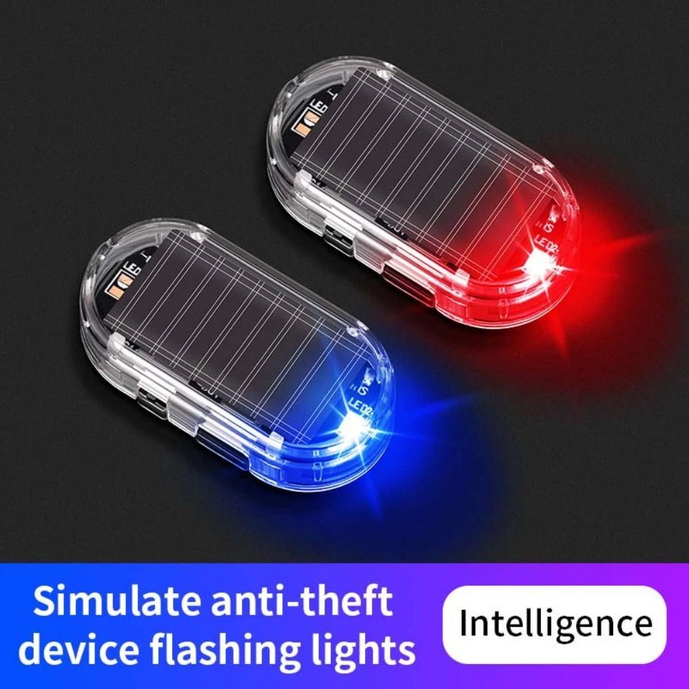 🎀Solar Powered Car Security Light – Simulated Anti-Theft Caution Lamp