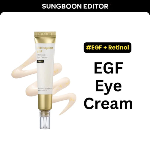 🎀Silk Peptide EGF Intensive Eye Cream – Longevity & Anti-Aging Routine