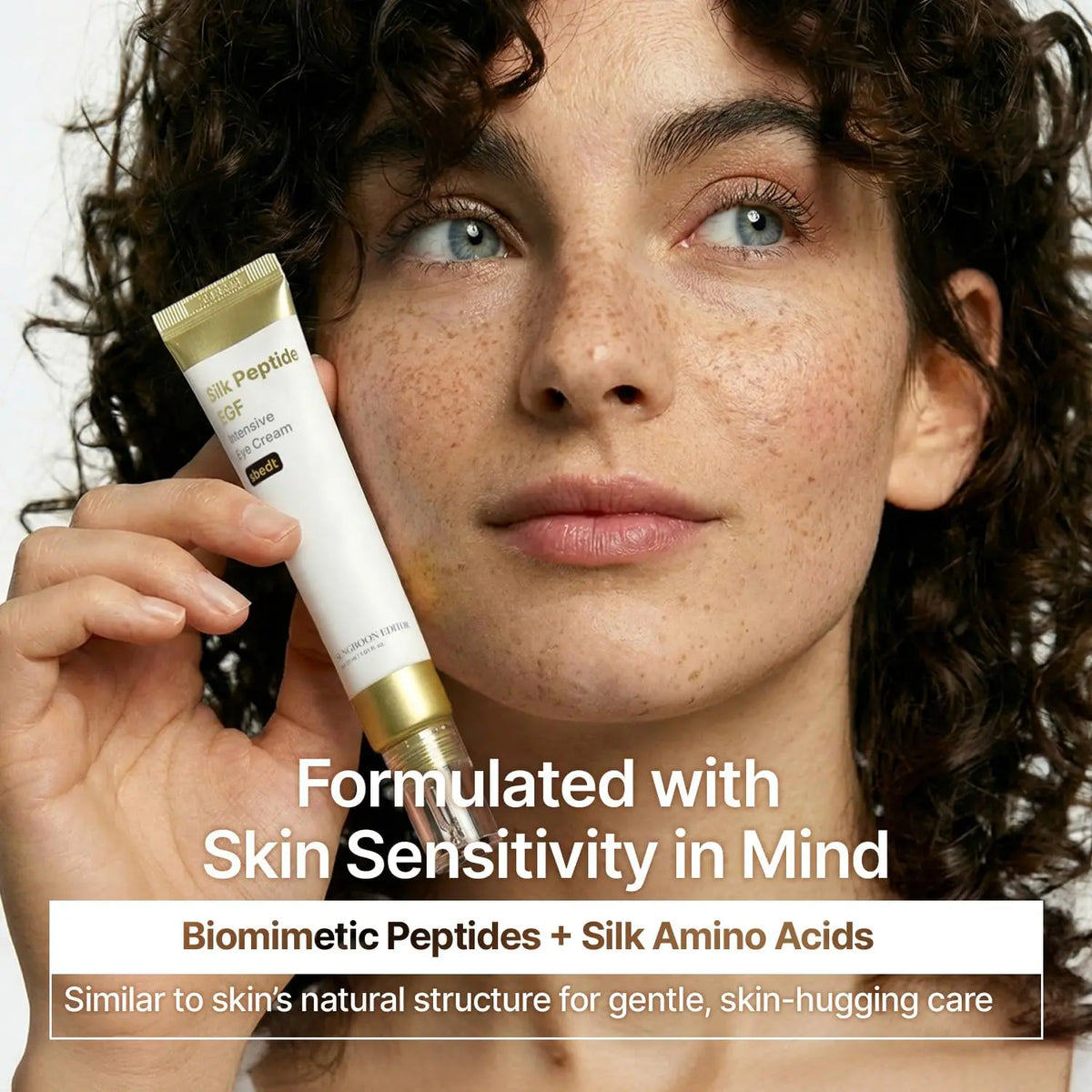 🎀Silk Peptide EGF Intensive Eye Cream – Longevity & Anti-Aging Routine
