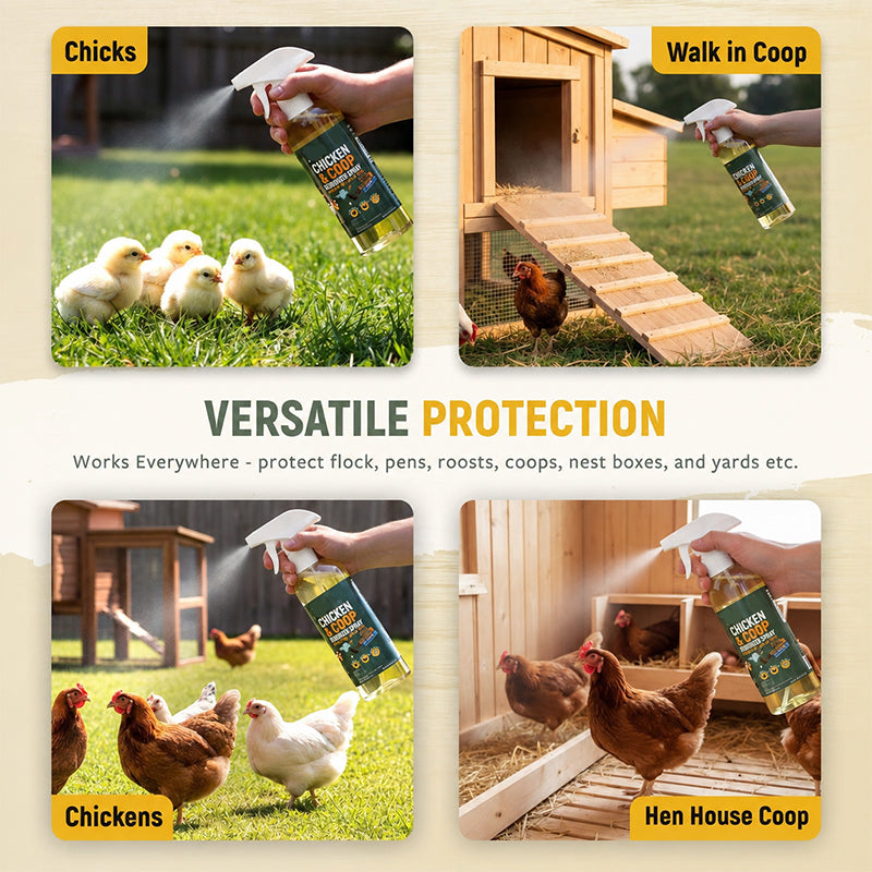 ❤️Natural Chicken Coop Care Spray