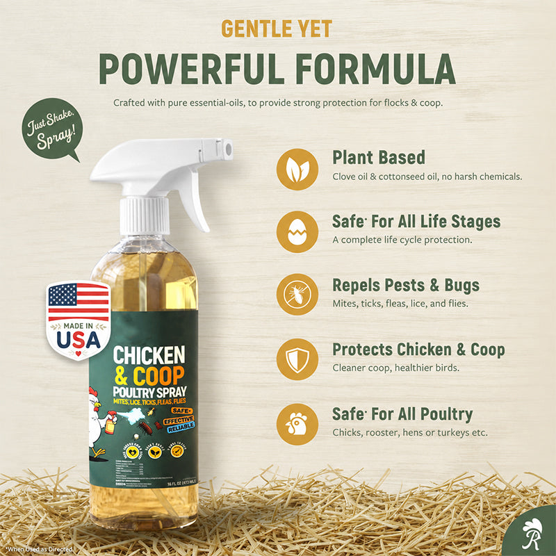 ❤️Natural Chicken Coop Care Spray