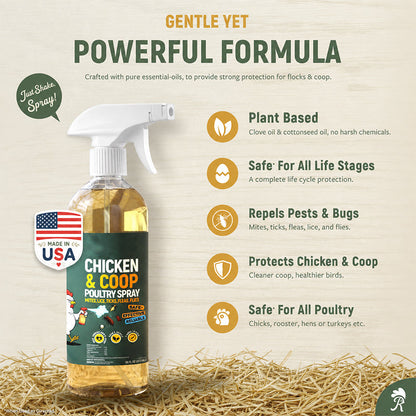 ❤️Natural Chicken Coop Care Spray