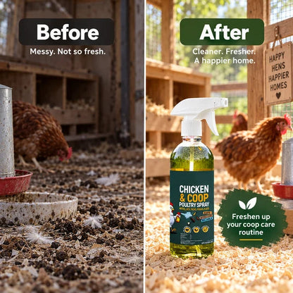 ❤️Natural Chicken Coop Care Spray