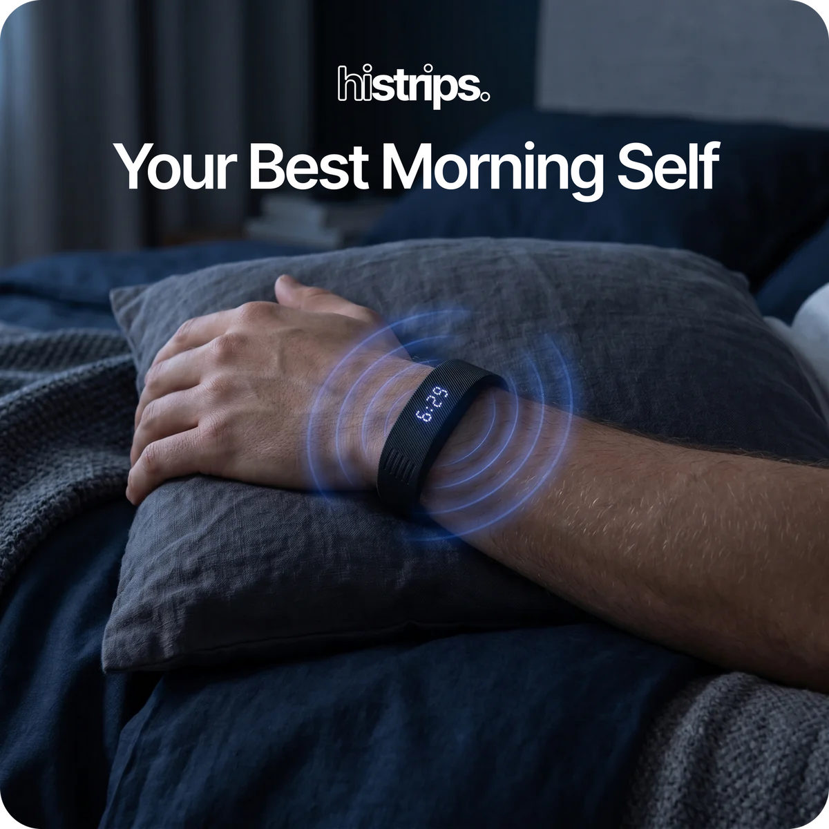 ❤️Silent Vibration Alarm Band for Heavy Sleepers