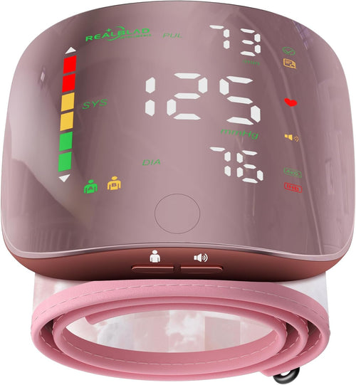 🎉Wrist Blood Pressure Monitor with Curved Screen