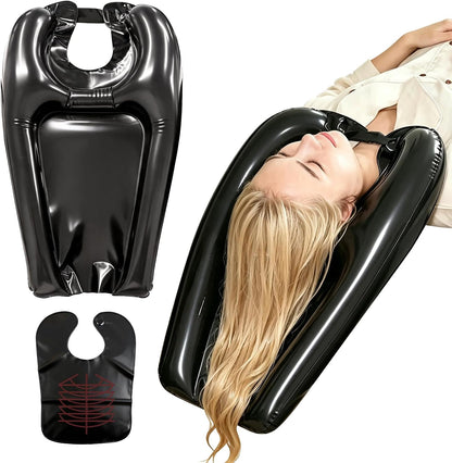 🎉Inflatable Shampoo Bowl, Portable Hair Washing Tray