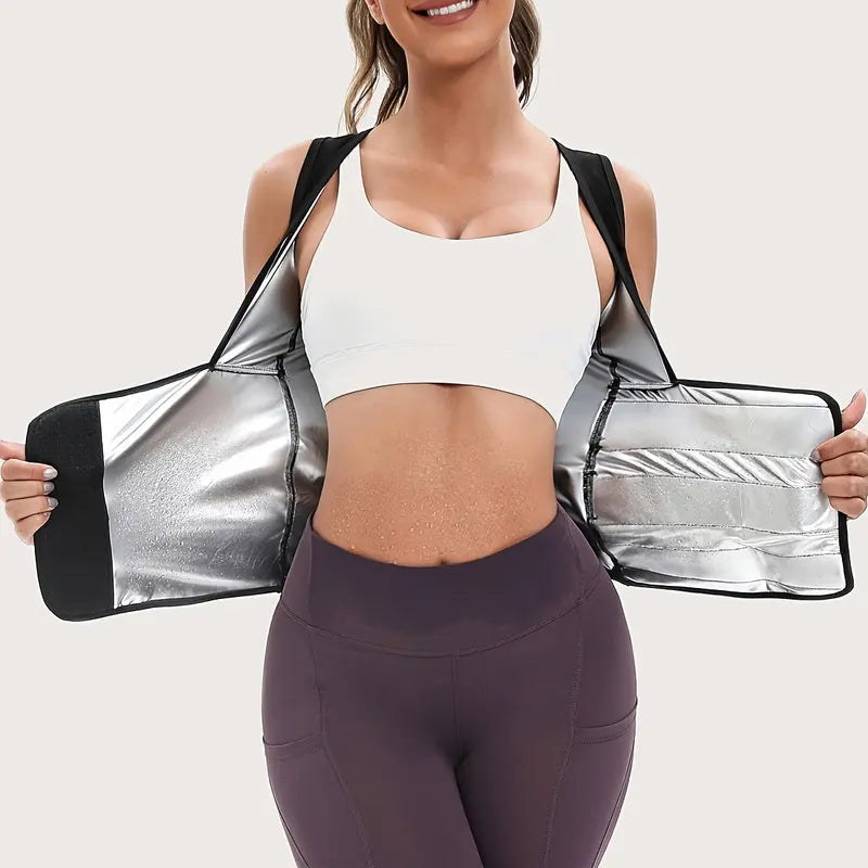 🎀Women's Bra-Style High Performance Sauna Sweat Vest – Tummy Control & Waist Trimmer