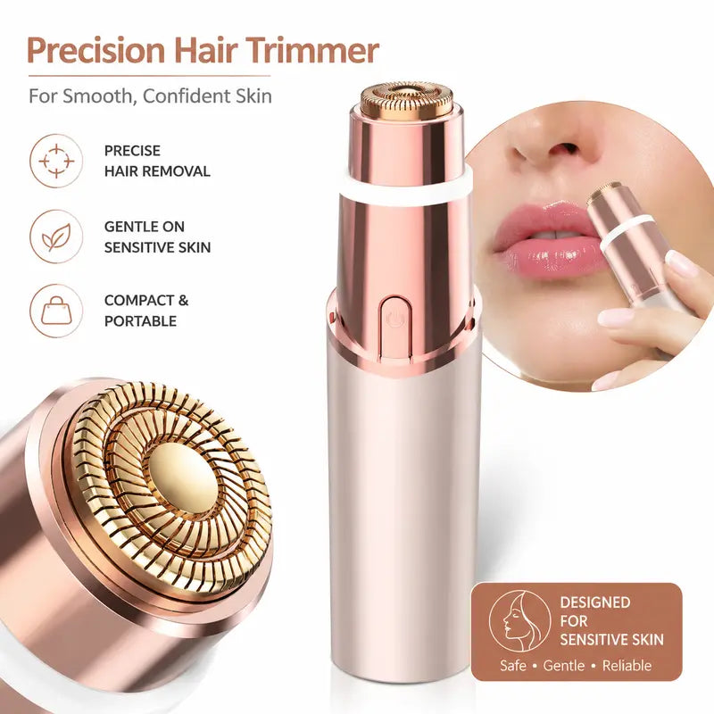 ❤️2-in-1 Rechargeable Facial & Eyebrow Trimmer