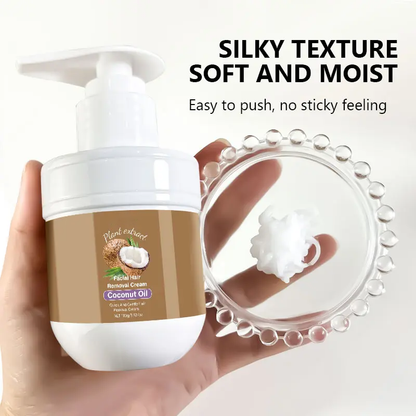 🎀Facial Hair Removal Cream – Coconut Oil & Plant Extracts