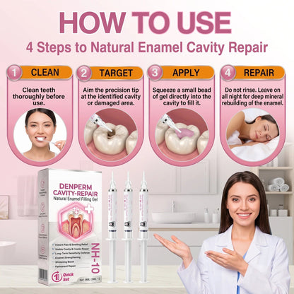 🎀DenPerm Cavity-Repair Natural Enamel Filling Gel