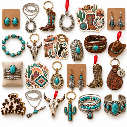 ❤️Cowgirl Christmas Advent Calendar – 24 Days of Western Surprises