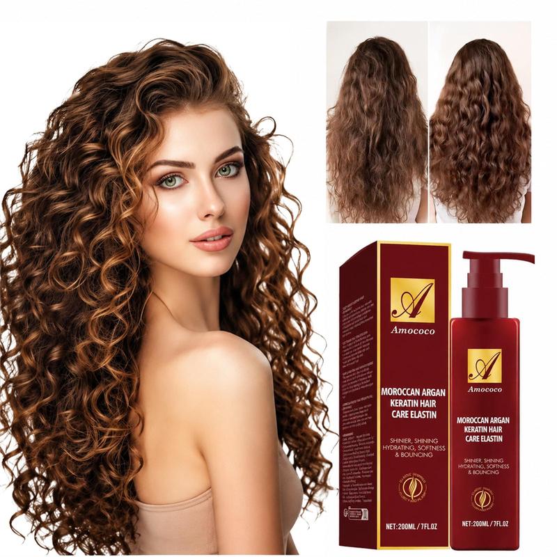 🎀Curl Defining Cream – Argan Oil & Avocado Leave-In Hair Cream