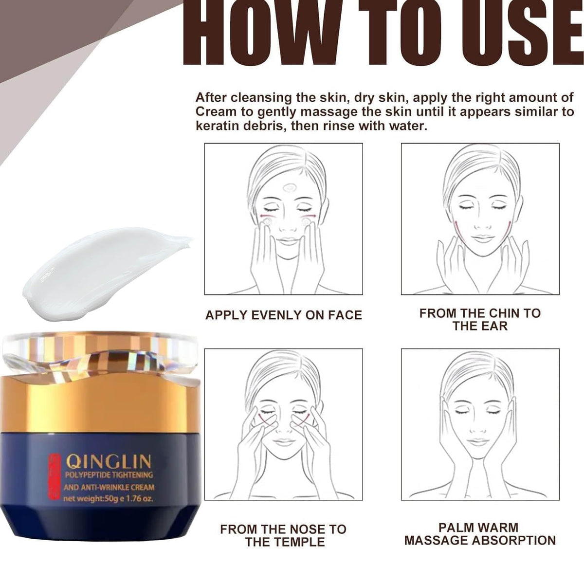 🎀Polypeptide Tightening & Anti-Wrinkle Cream – 50g