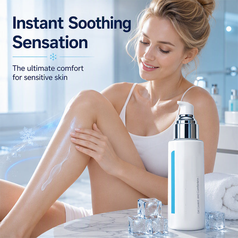 ⭐Ice-Cooling Hair Removal Cream – Smooth Skin & Easy Body Hair Removal, 50g