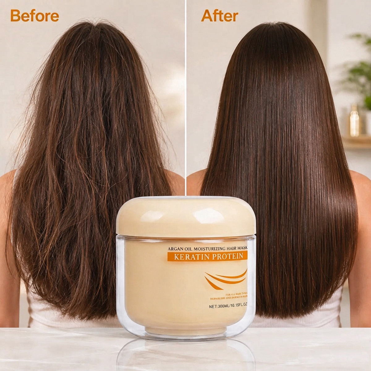 ❤️Collagen Deep Repair Hair Mask for Dry & Damaged Hair – 300ml
