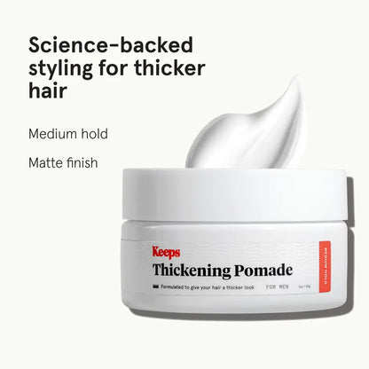 🎀Keeps Thickening Pomade – Medium Hold Matte Hair Styling
