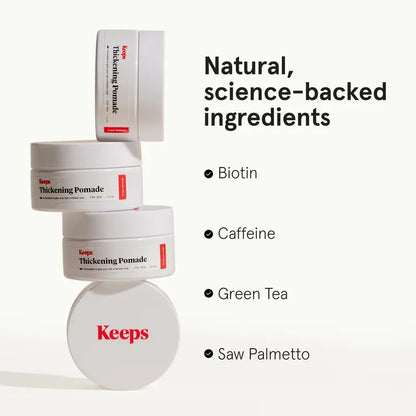 🎀Keeps Thickening Pomade – Medium Hold Matte Hair Styling
