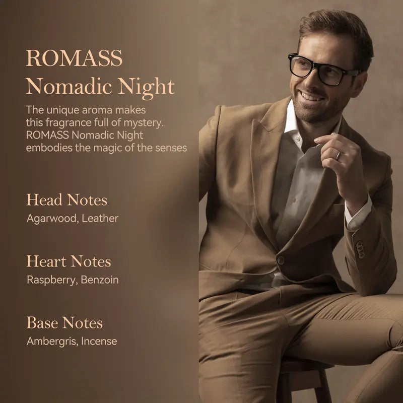 🎉Nomadic Night Long Lasting Unisex Oud Perfume - 3.4oz/100ml Eau de Parfum