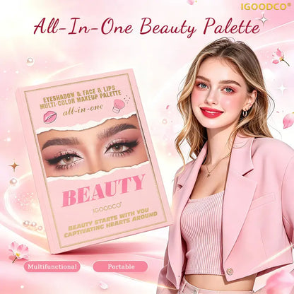 🎀All-In-One Beauty Palette – Multicolor Makeup Book