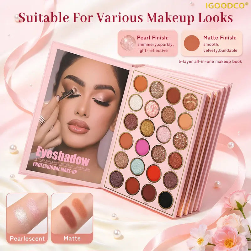 🎀All-In-One Beauty Palette – Multicolor Makeup Book