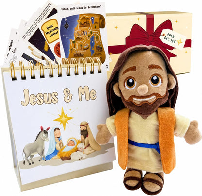 🎉Jesus & Me Activities Advent Calendar 2026, Jesus Doll, Daily Scripture