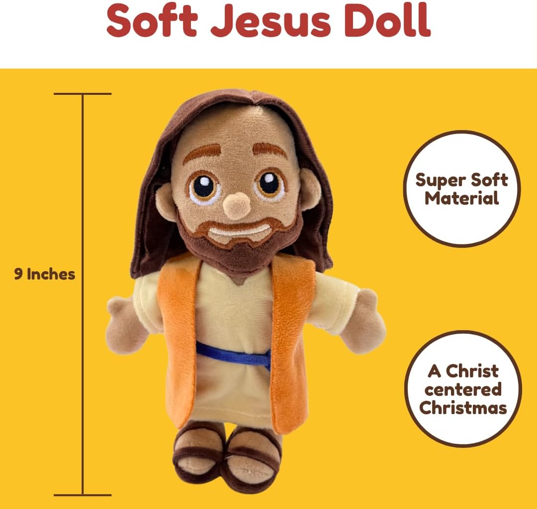 🎉Jesus & Me Activities Advent Calendar 2026, Jesus Doll, Daily Scripture