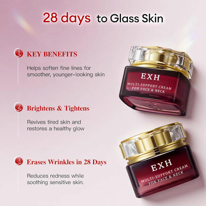 🎀Multi-Support Cream for Face & Neck – Retinol & Collagen Anti-Aging Moisturizer