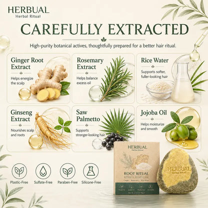 ❤️Botanical Shampoo Bar for Thinning Hair (Buy 1 Get 1 Free)
