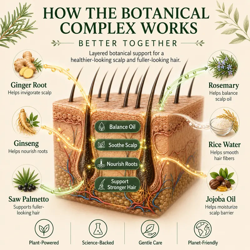❤️Botanical Shampoo Bar for Thinning Hair (Buy 1 Get 1 Free)