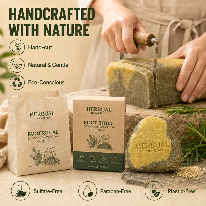 ❤️Botanical Shampoo Bar for Thinning Hair (Buy 1 Get 1 Free)