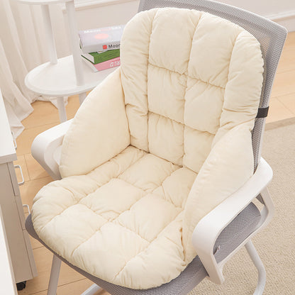 🎉 Heated Office Chair Cushion, Plush Warm Seat & Back Support Cushion for Winter