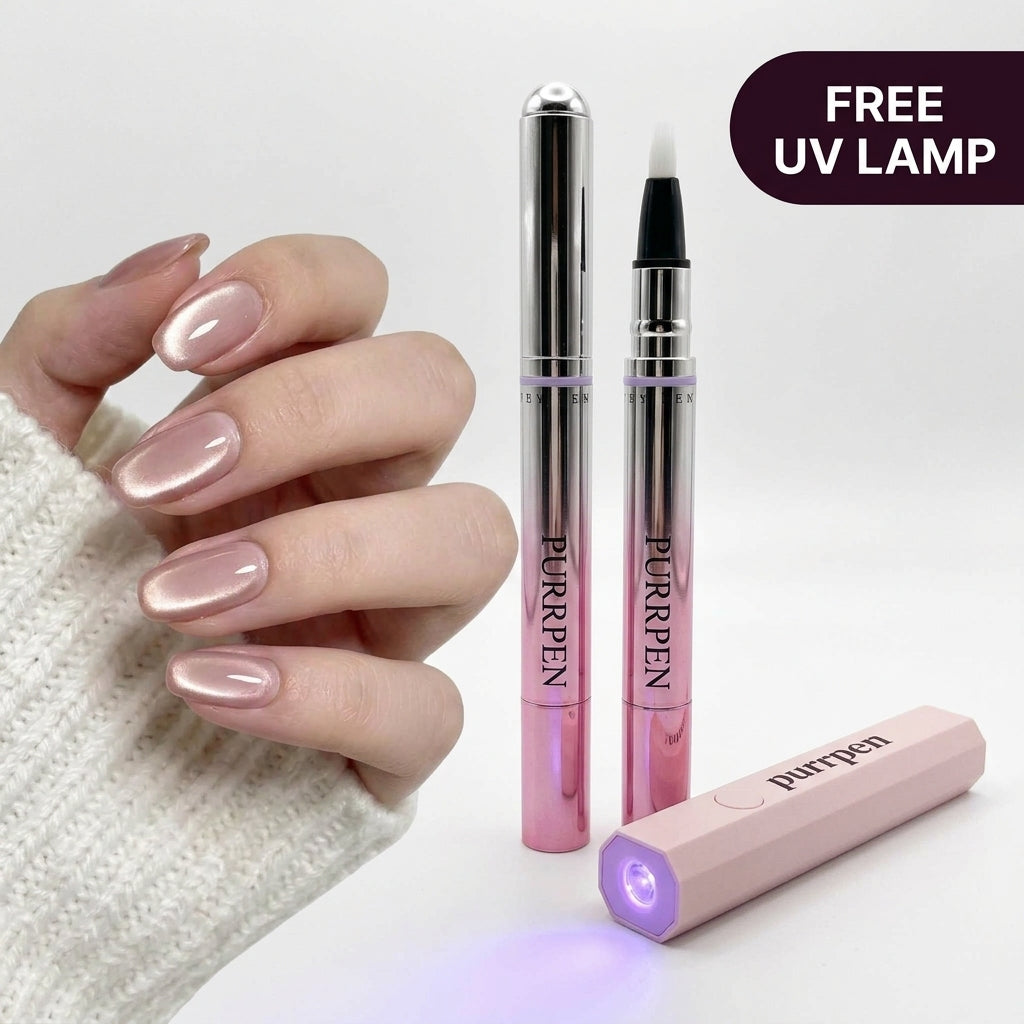 ❤️Magnetic Cat-Eye Gel Nail Pen – Salon Shine at Home