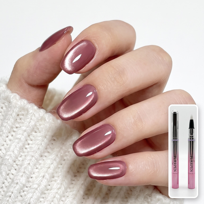 ❤️Magnetic Cat-Eye Gel Nail Pen – Salon Shine at Home