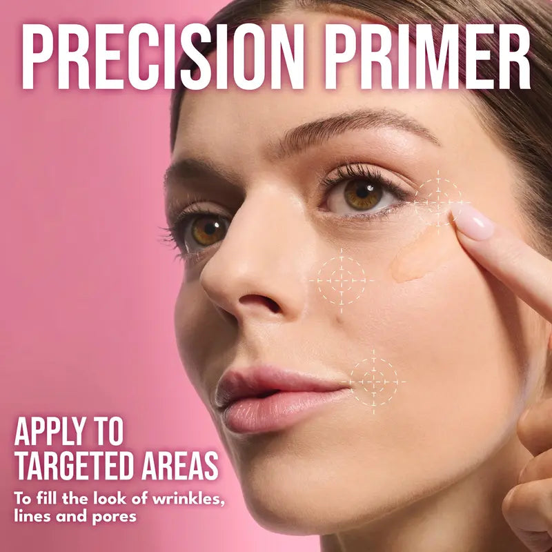 🎀Fill & Blur Cosmetic Face Primer – Targeted Line-Filling & Pore-Blurring