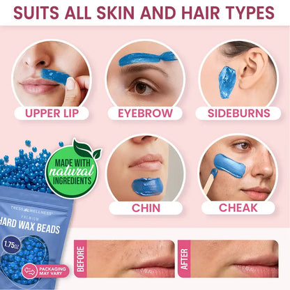 ❤️Mini Nose & Brow Wax Kit – Portable Facial Hair Removal