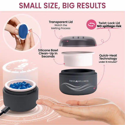 ❤️Mini Nose & Brow Wax Kit – Portable Facial Hair Removal