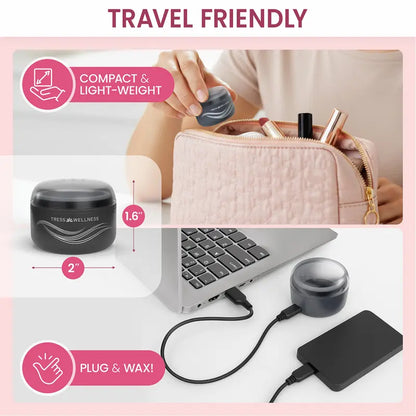 ❤️Mini Nose & Brow Wax Kit – Portable Facial Hair Removal