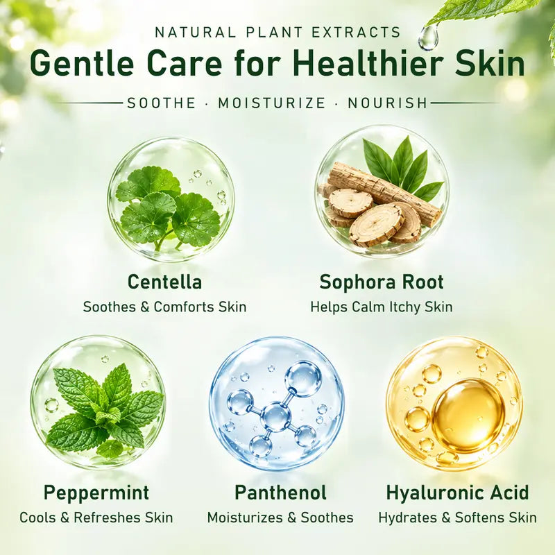 MiraSage natural botanical skincare ingredients