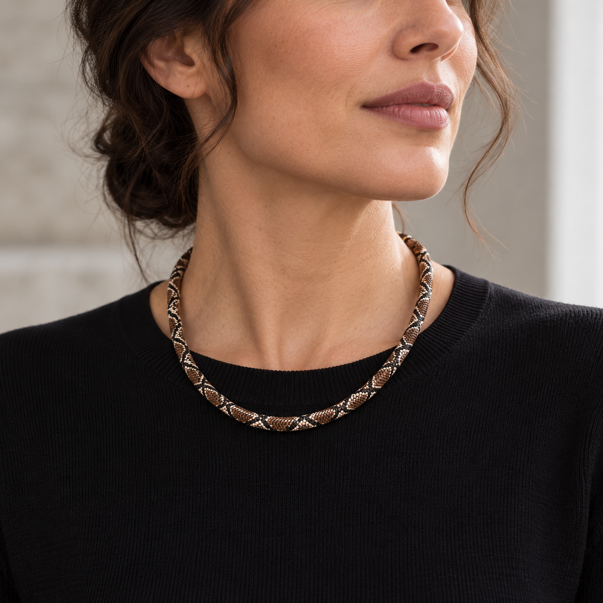 ❤️Reversible Serpent Statement Necklace