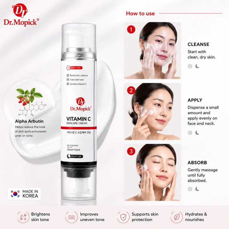 🎀Vitamin C Skincare Cream – Brightening & Even Tone Daily Moisturizer