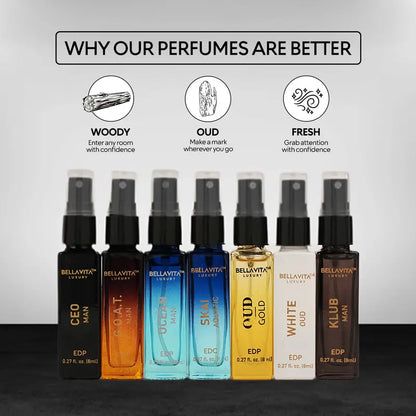 🎀Luxury Men's Discovery Gift Set – 7 Days, 7 Fragrances
