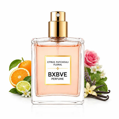 🎉Citrus Bloom Floral Eau de Parfum – Rose, Jasmine & Musk Perfume for Women, 100 mL